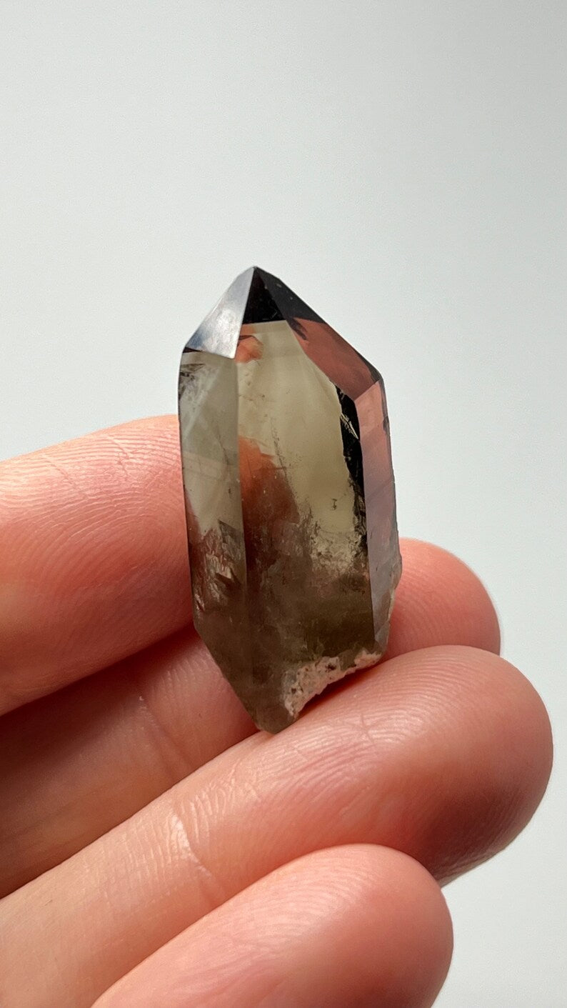 Prismatic Smoky Quartz Point, 7g Malawi
