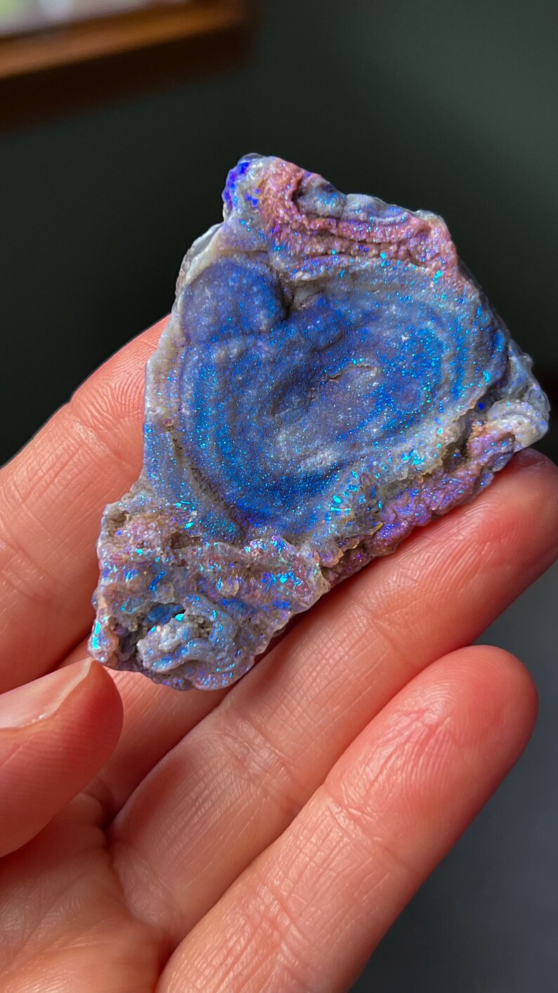 Angel Aura Galaxy Chalcedony