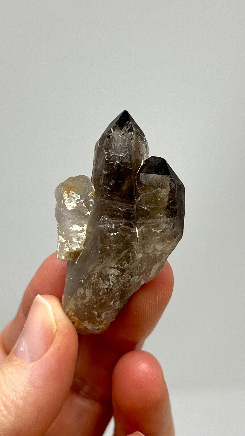 Prismatic Smoky Quartz Cluster, 28g Malawi