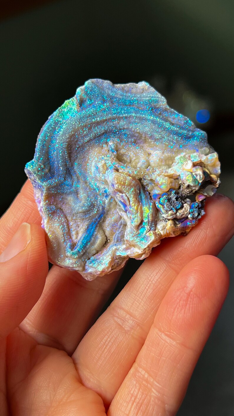 Angel Aura Galaxy Chalcedony