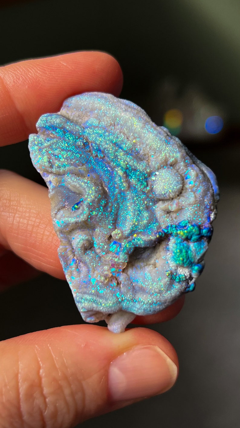 Angel Aura Galaxy Chalcedony