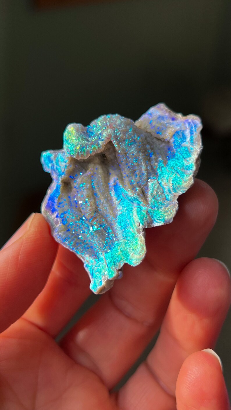 Angel Aura Galaxy Chalcedony