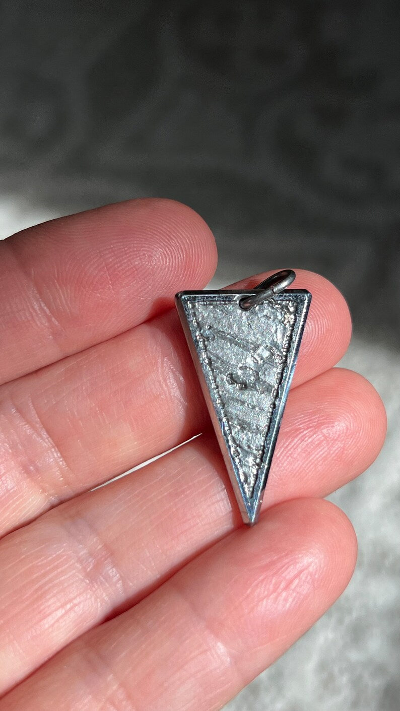 Seymchan Meteorite Pendant, Iron Meteorite, 4.5g Magadan, Russia