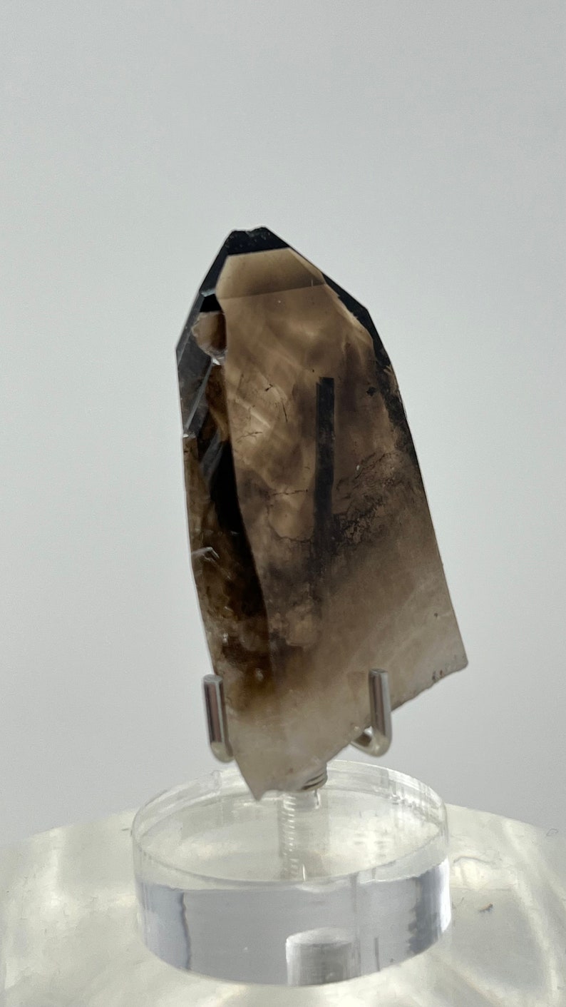 Prismatic Smoky Quartz Point, 13g Malawi