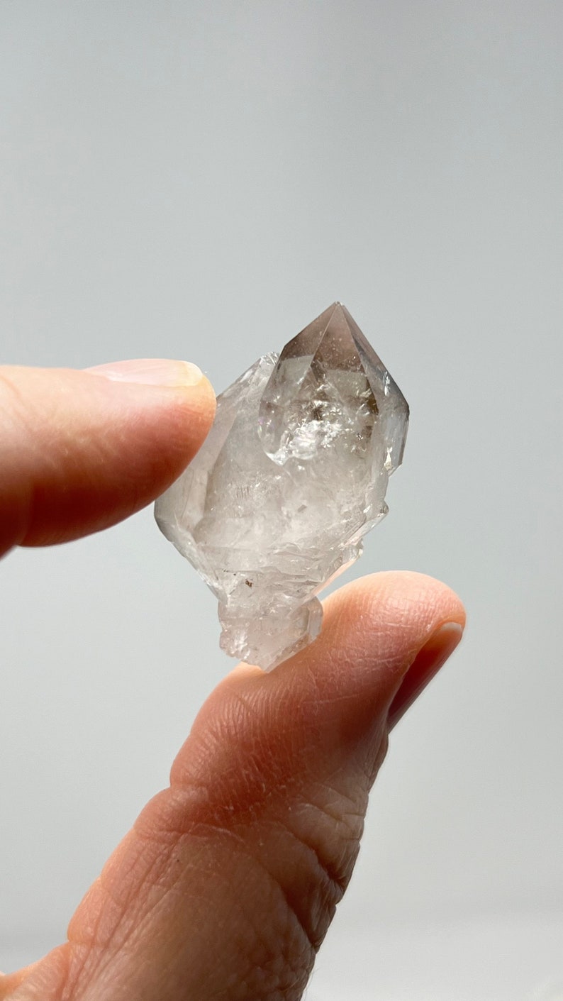 Twin Quartz Scepter, 10g Brazil