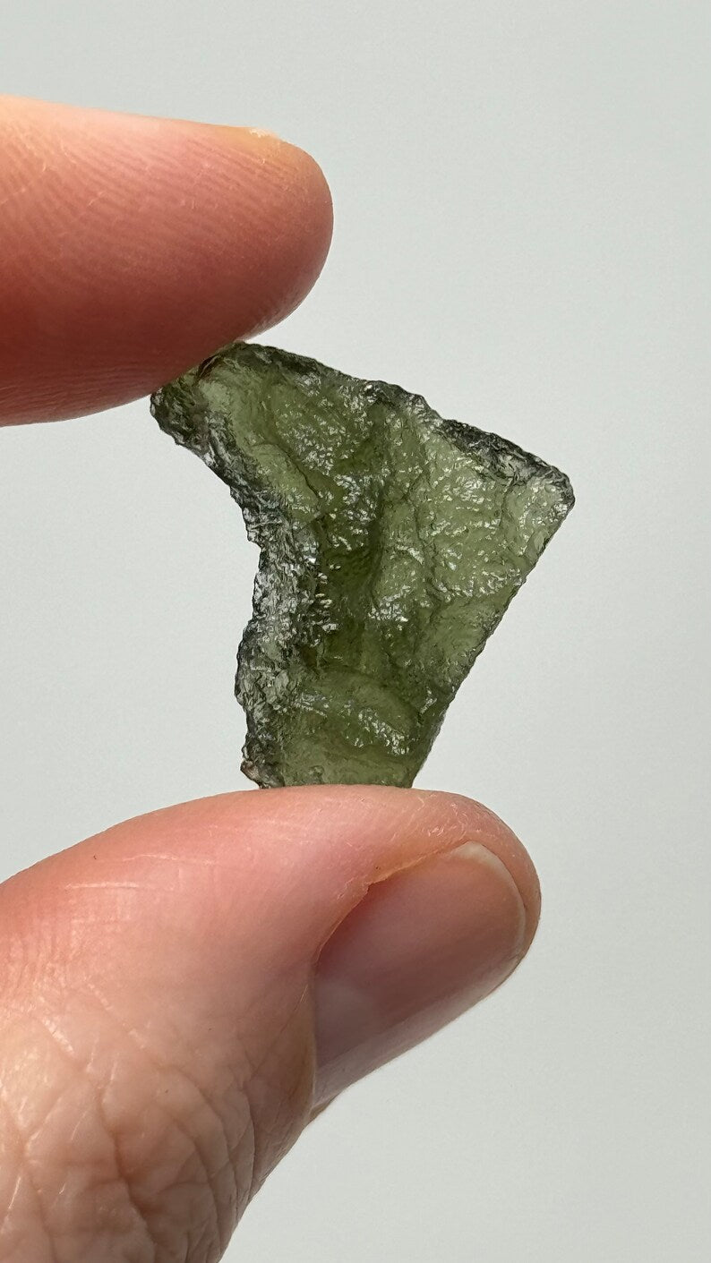 High Grade Moldavite, 2.06g Czech Republic