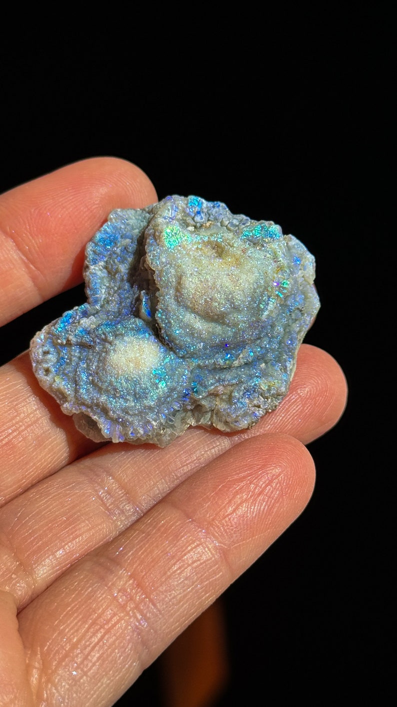 Angel Aura Galaxy Chalcedony