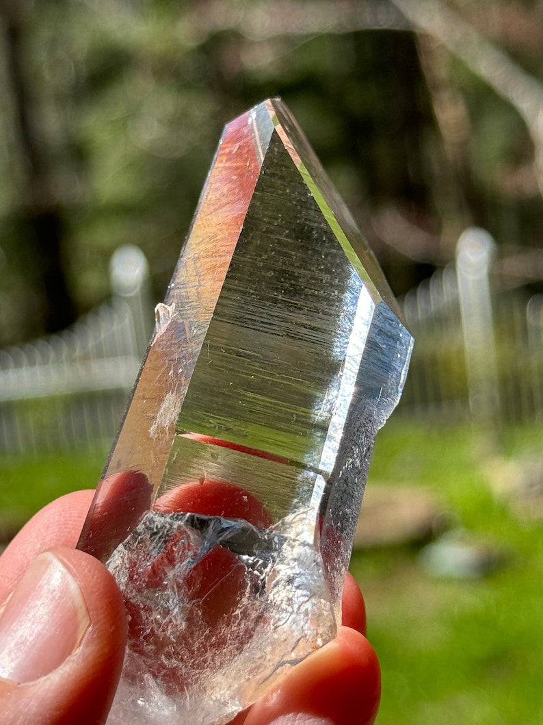 Prismatic 'Ice' Lemurian 81g, Arkansas, USA