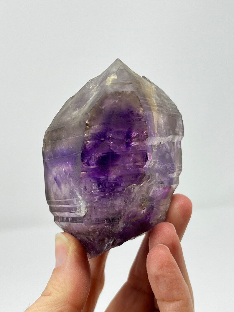 Twin Amethyst Crystal, Hallelujah Junction, Nevada, USA