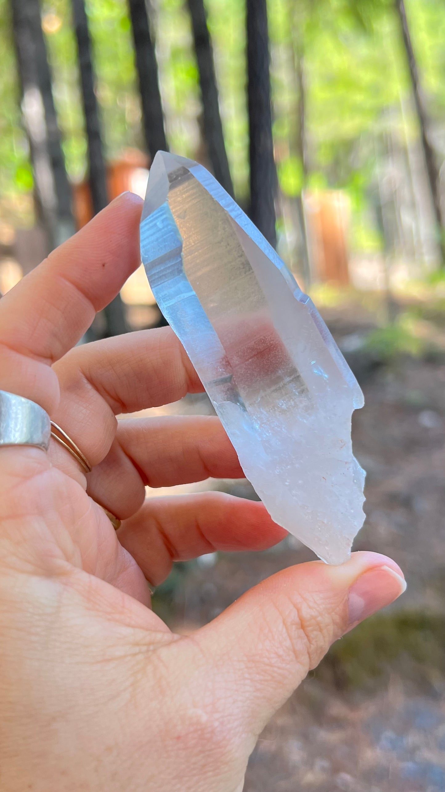 Clear Lemurian Recordkeeper Quartz, Brazil