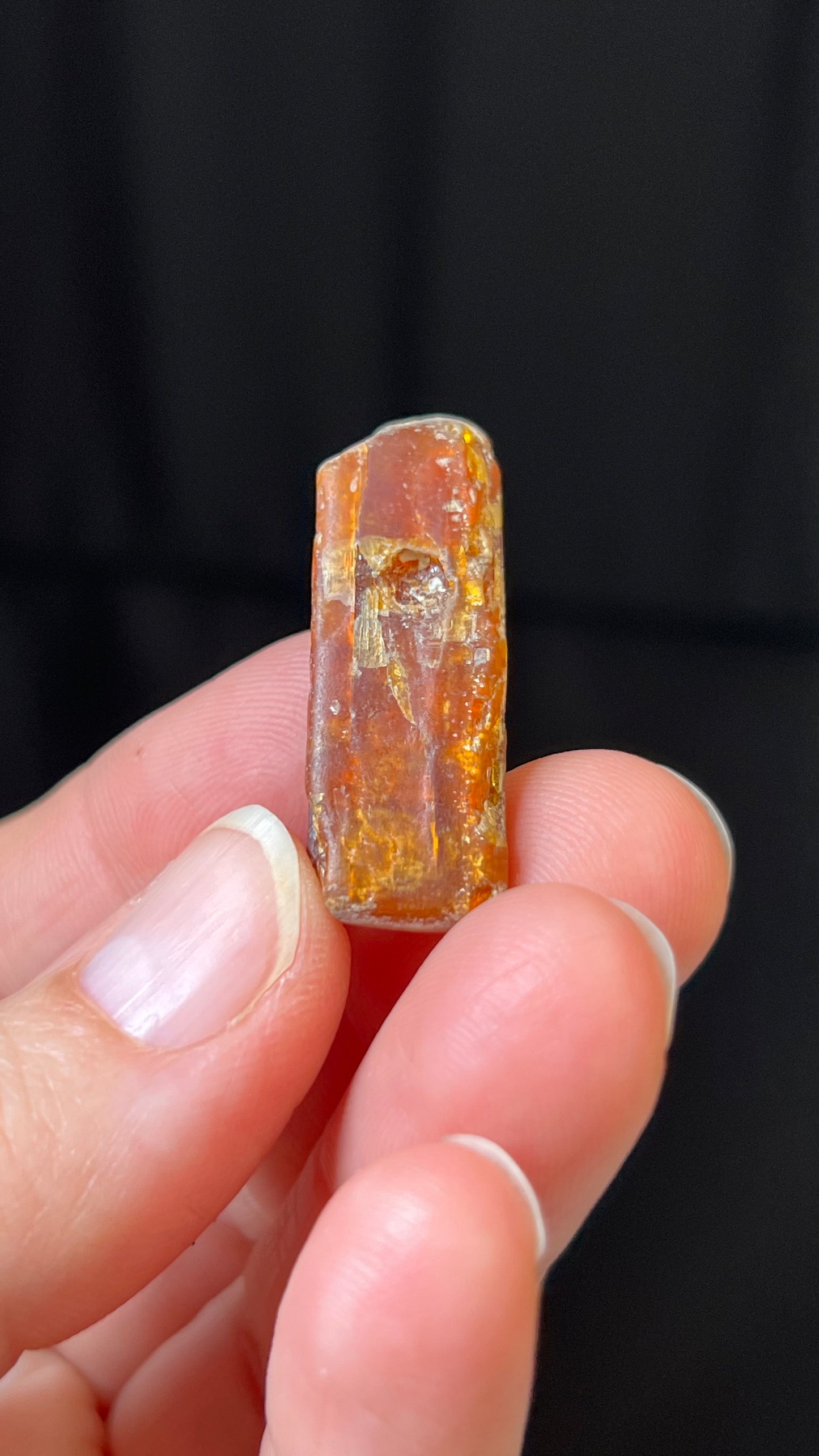 Orange Kyanite Gem, Tanzania