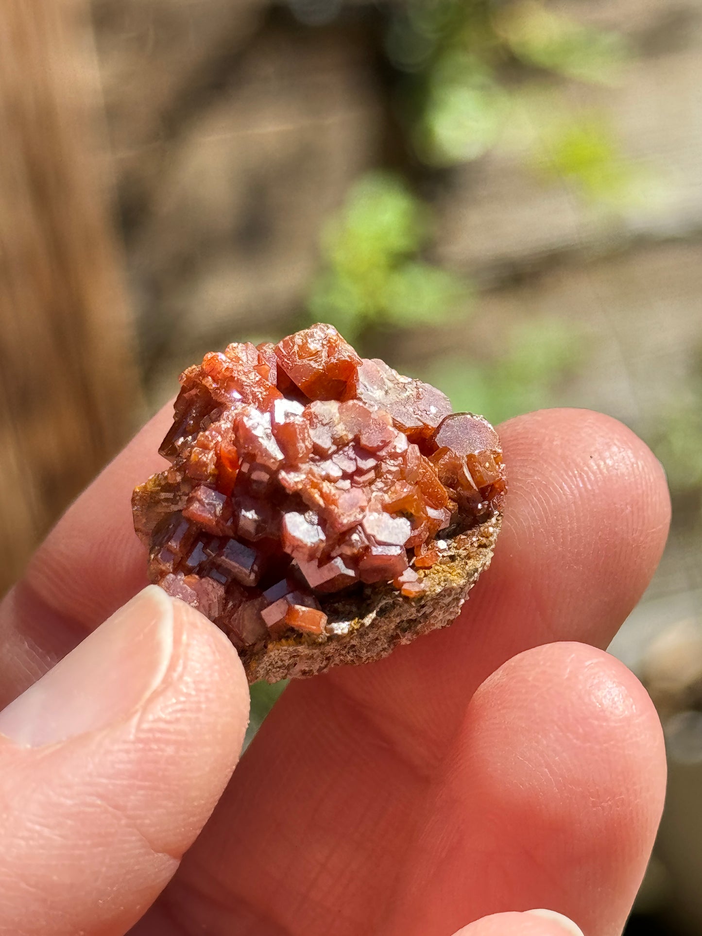 Vanadinite Crystal, 17g Morocco