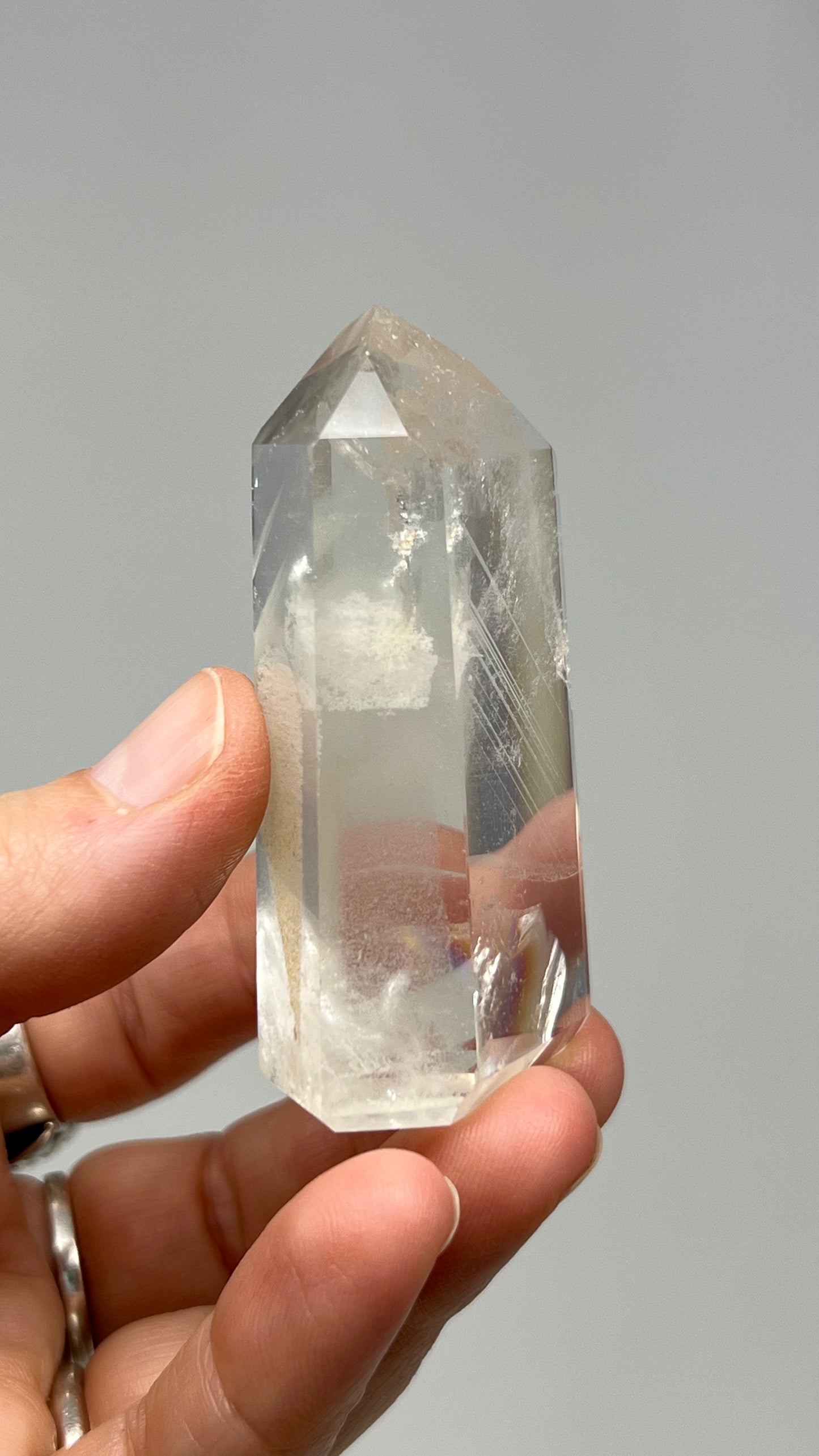 Phantom Quartz Tower with Rainbows
