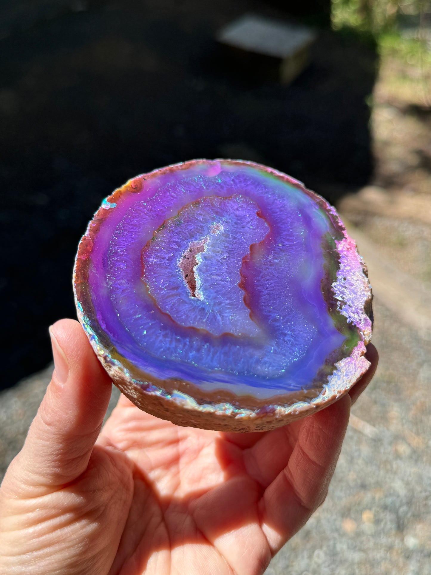 Angel Aura Agate Slab