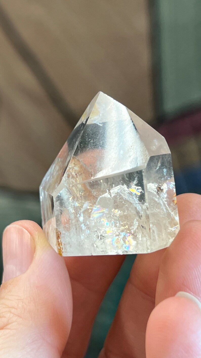 Mini Manifestation Quartz Generator, 37g Brazil