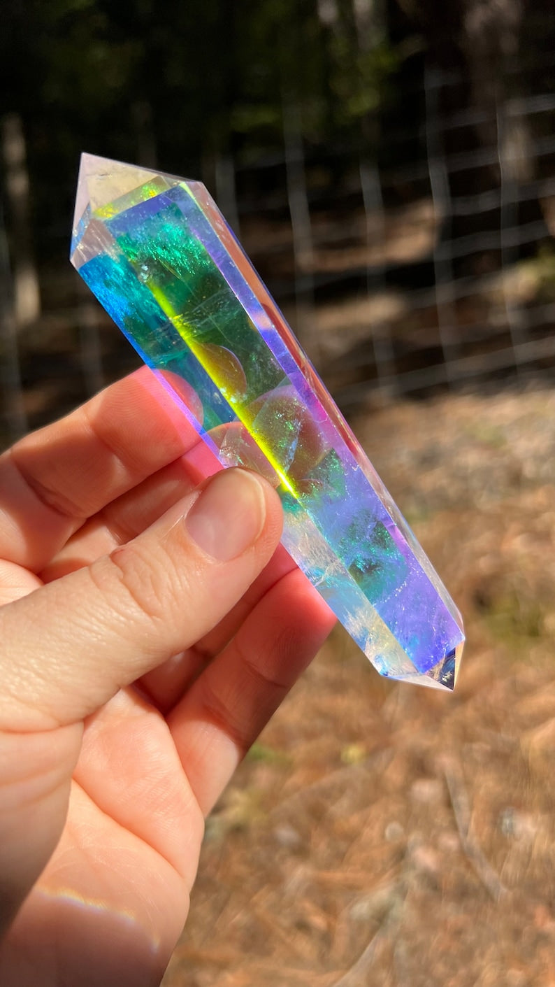 Angel Aura Quartz DT Wand