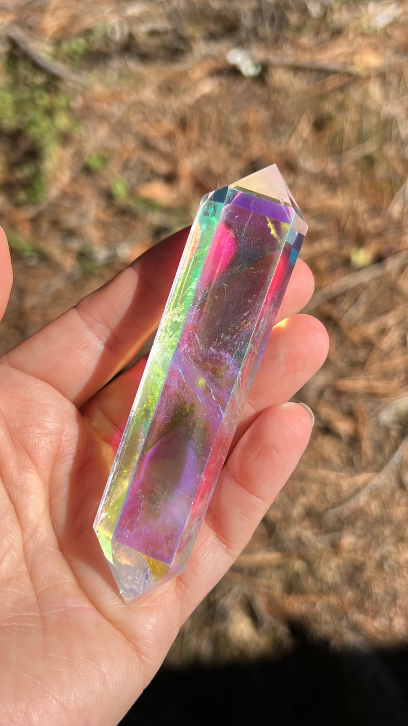 Angel Aura Quartz DT Wand