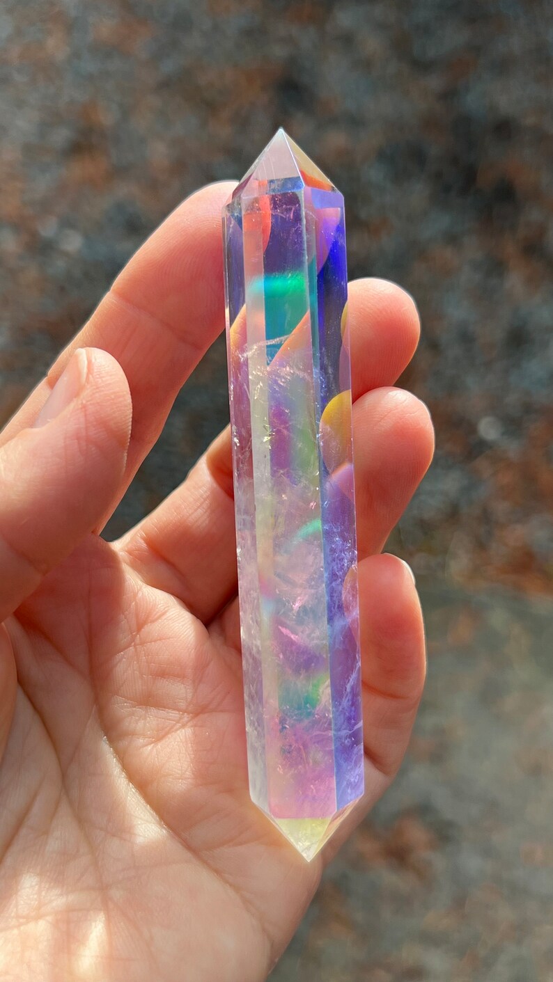 Angel Aura Quartz DT Wand