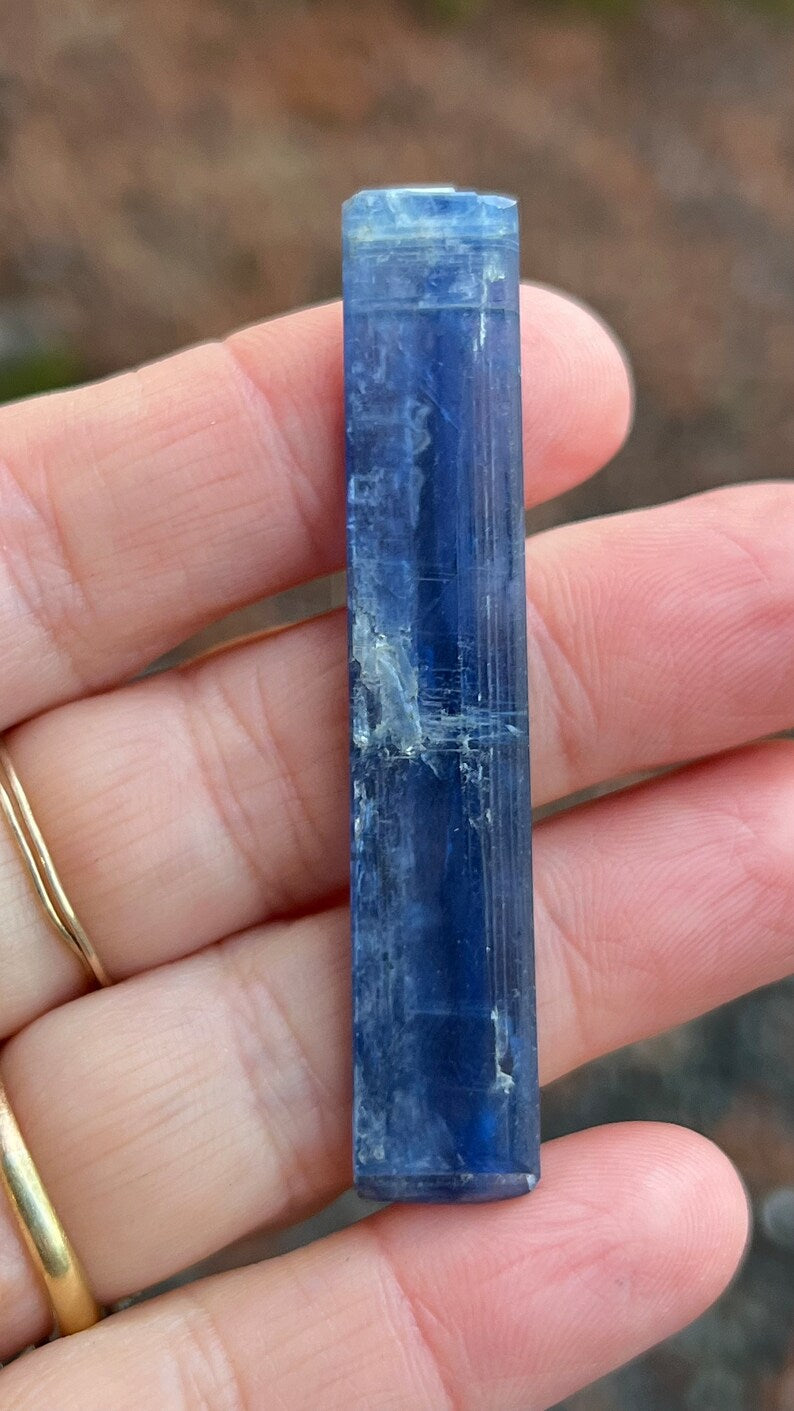 Blue Gemmy Kyanite, Natural Blade, Brazil