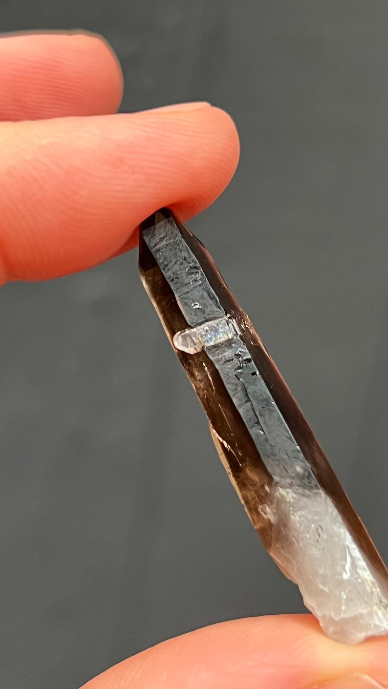 Prismatic Smoky Quartz, 6g Malawi