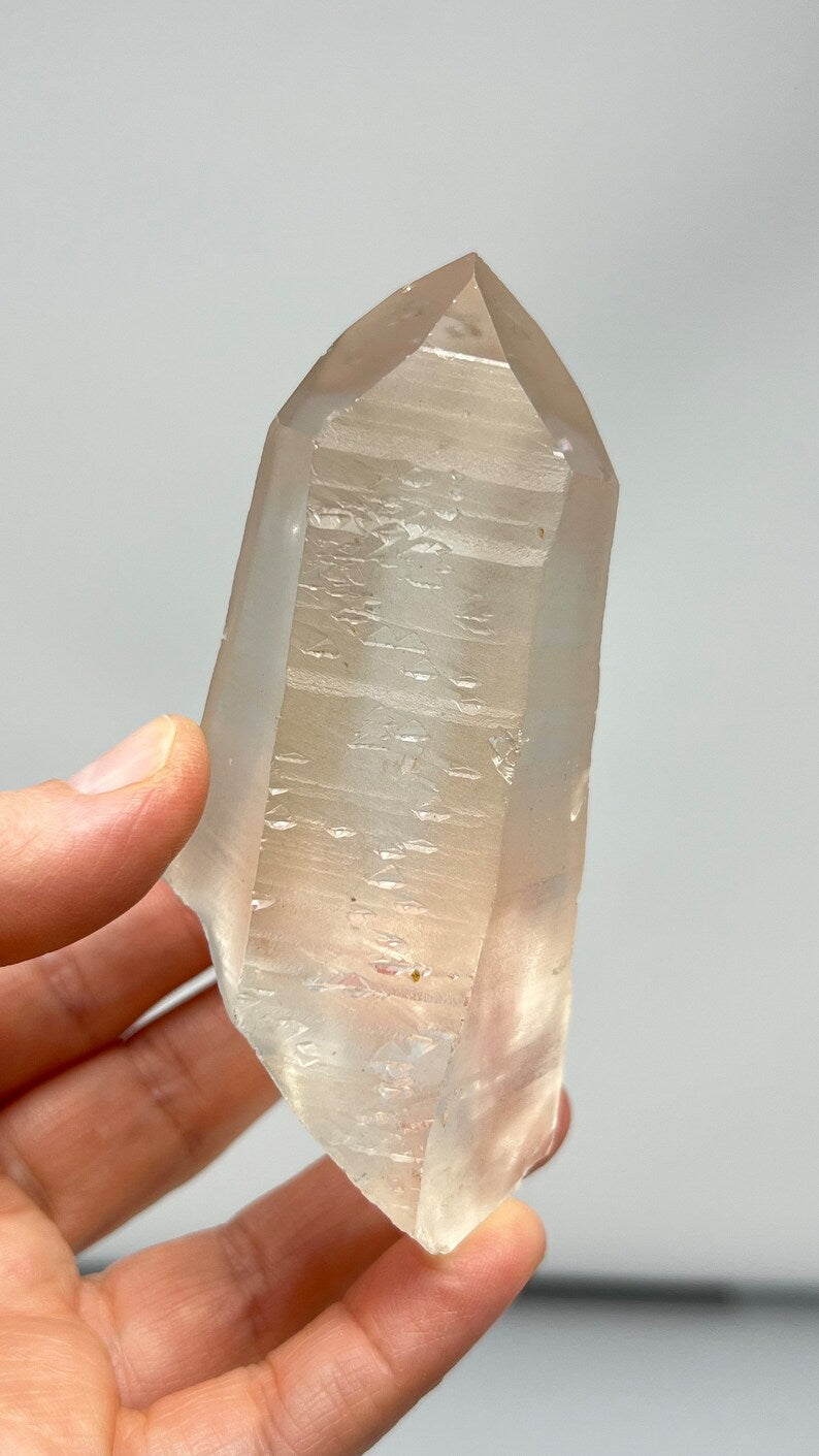 Golden Healer Recordkeeper 737 Lemurian Quartz, Brazil
