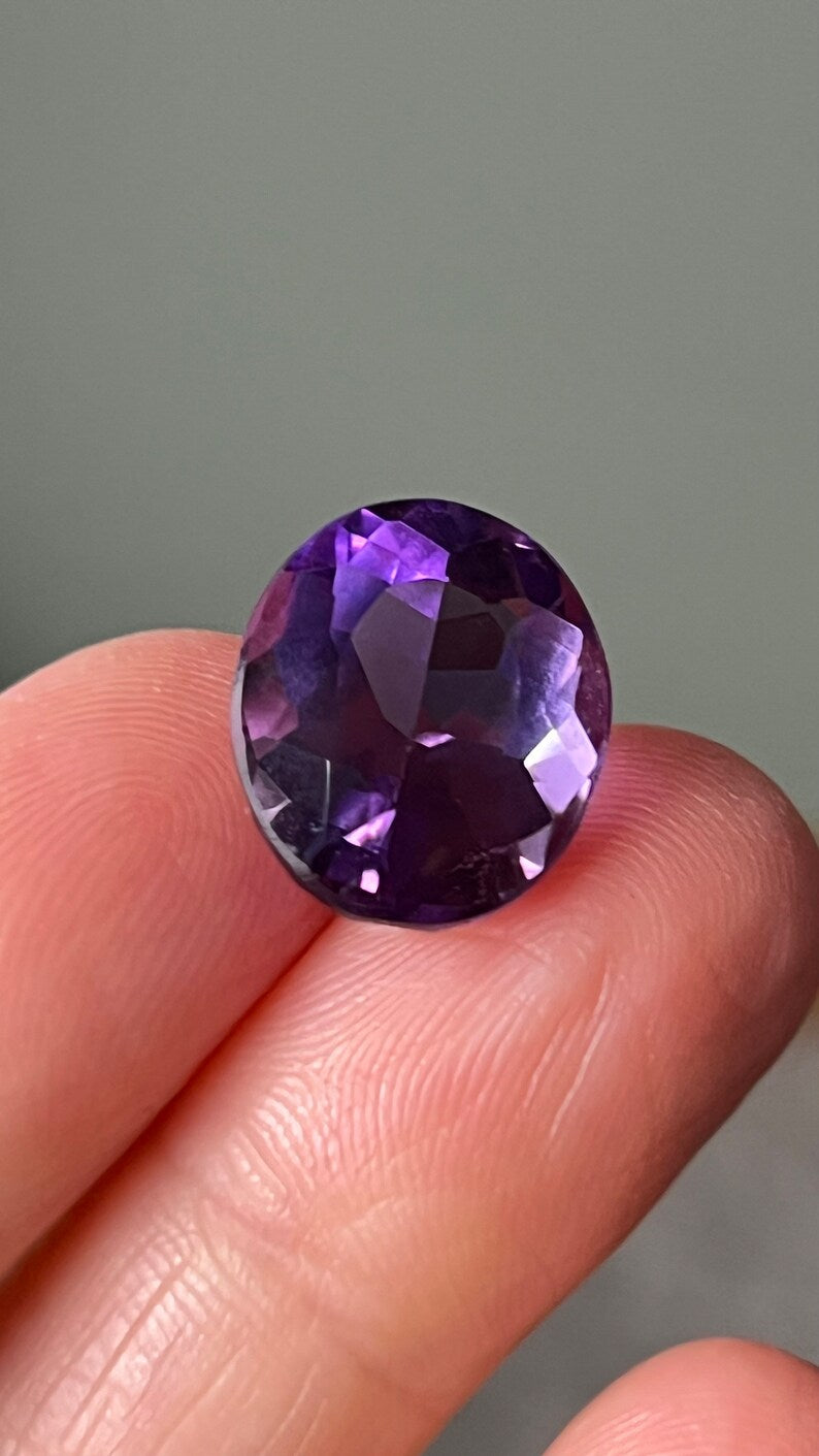 Pink Amethyst Gemstone, 13.5 ct, Four Peaks, Arizona, USA