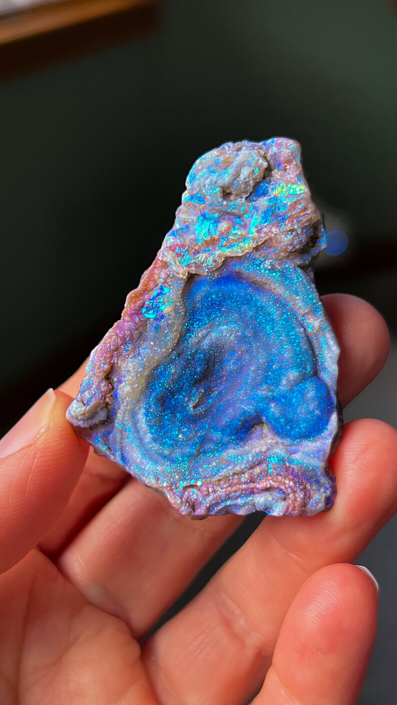 Angel Aura Galaxy Chalcedony
