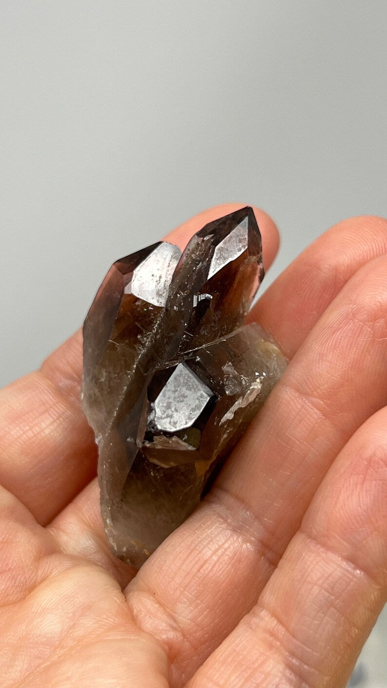 Prismatic Smoky Quartz Cluster, 28g Malawi