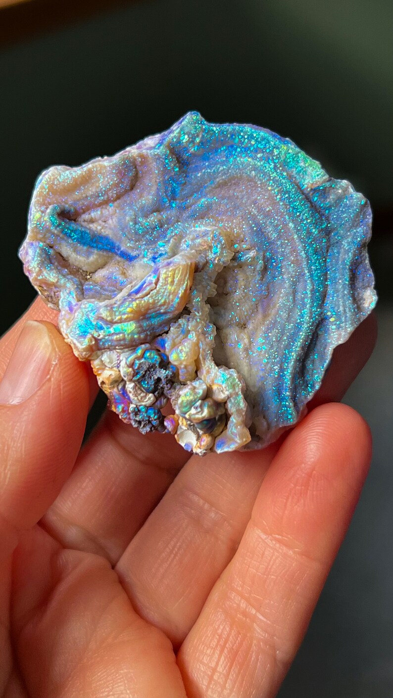 Angel Aura Galaxy Chalcedony
