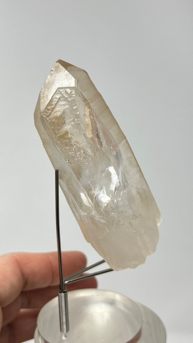 Golden Healer Lemurian Recordkeeper Quartz 154g, Brazil
