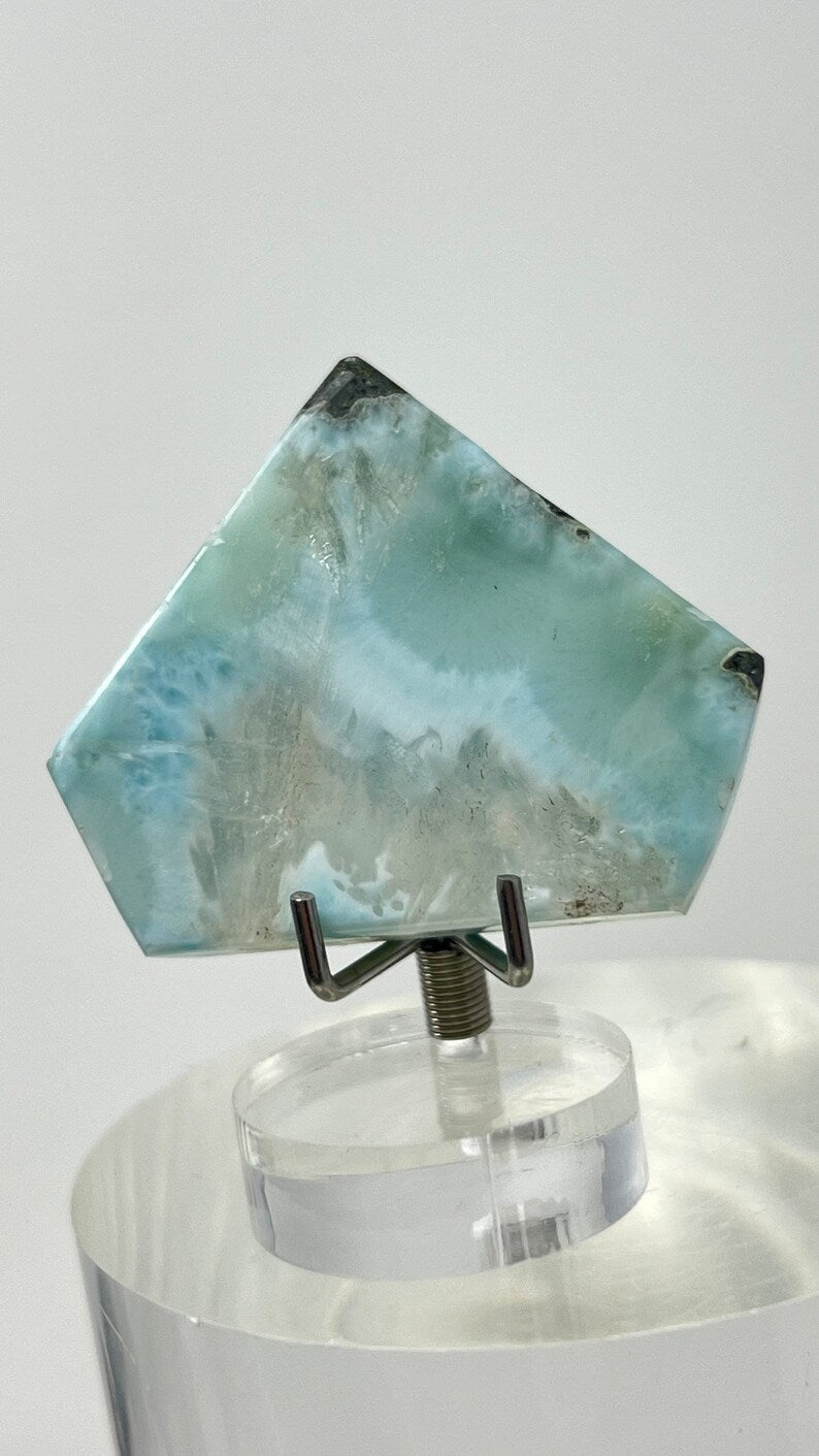 Larimar Freeform Polish, 21g Dominican Republic