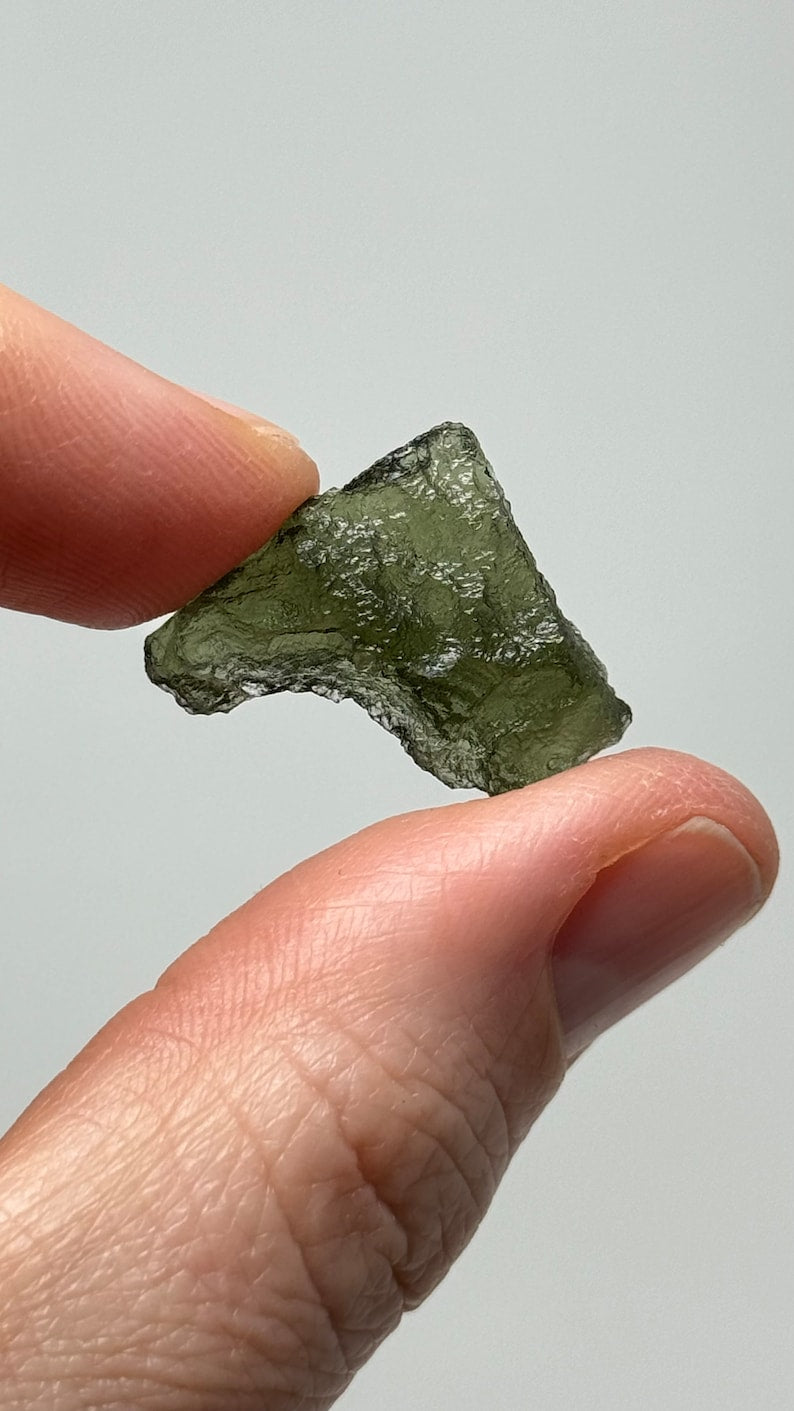 High Grade Moldavite, 2.06g Czech Republic