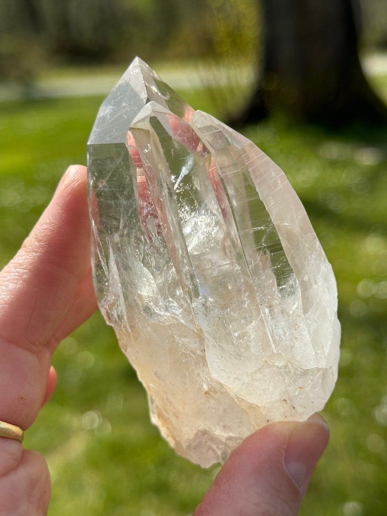 Triple Lemurian Quartz, 192g Arkansas, USA