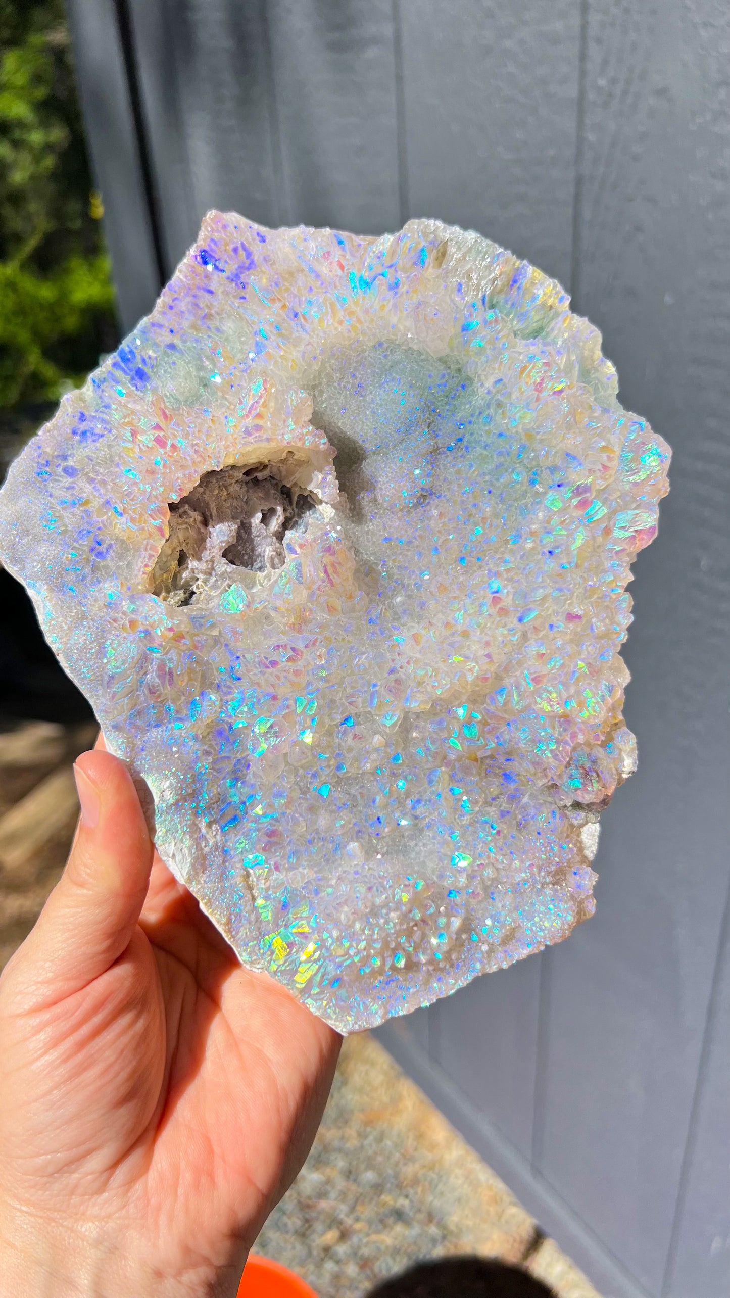 Angel Aura Amethyst Flower