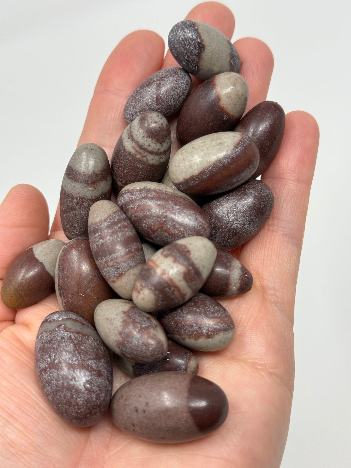 One Shiva Lingam River Tumbled Stone