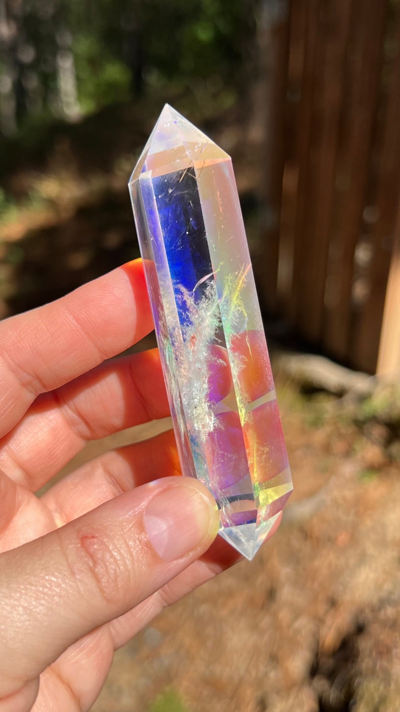 Angel Aura Quartz DT Wand