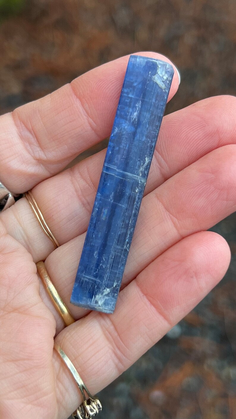 Blue Gemmy Kyanite, Natural Blade, Brazil