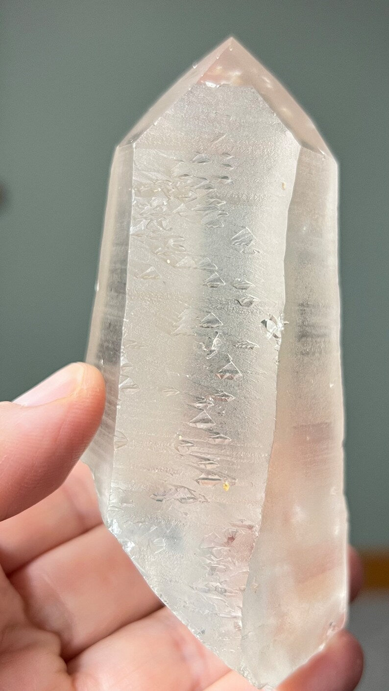 Golden Healer Recordkeeper 737 Lemurian Quartz, Brazil