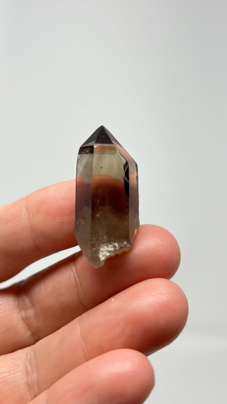 Prismatic Smoky Quartz Point, 7g Malawi