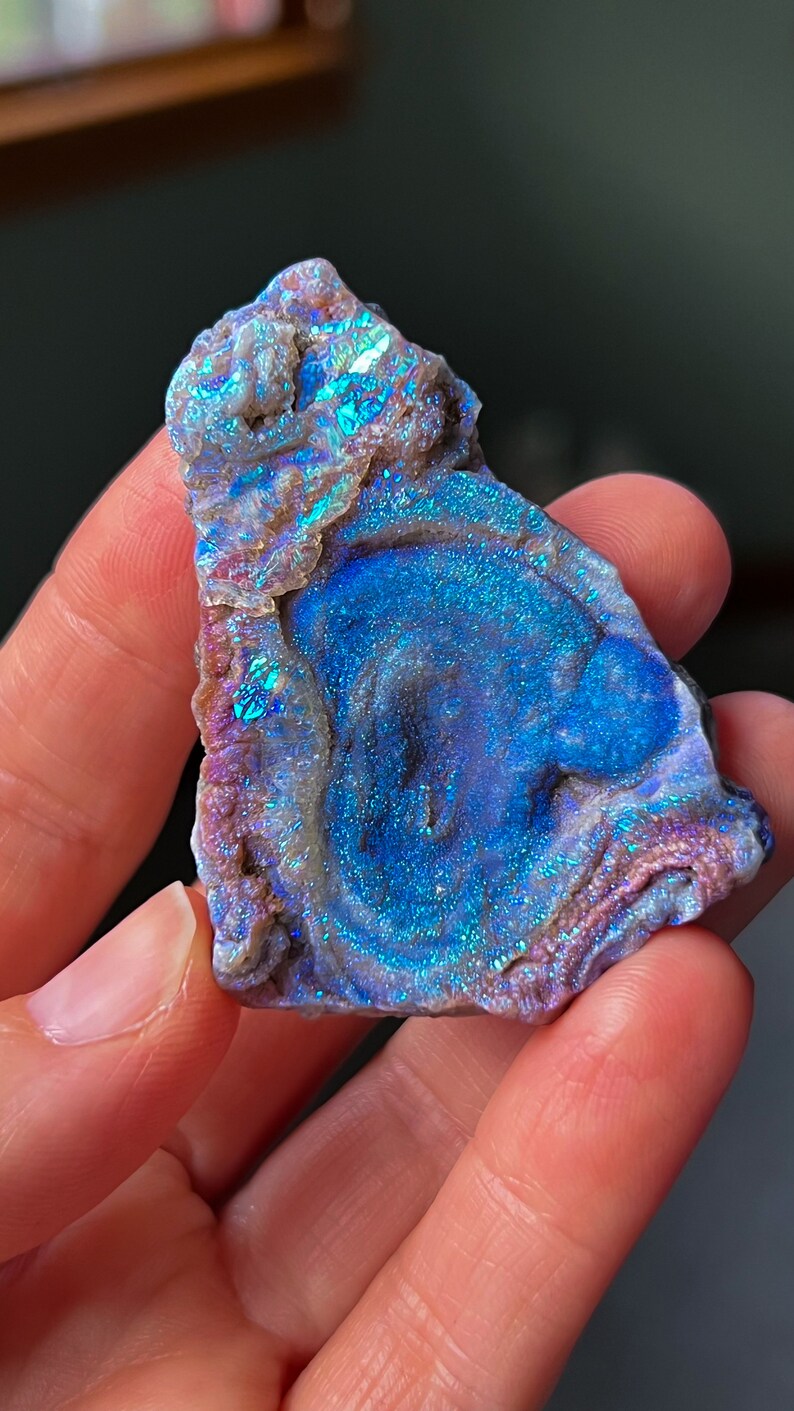 Angel Aura Galaxy Chalcedony