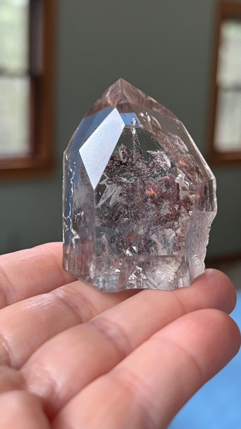 Cerussite Lemurian Generator, Lawrence Stoller 80g Brazil