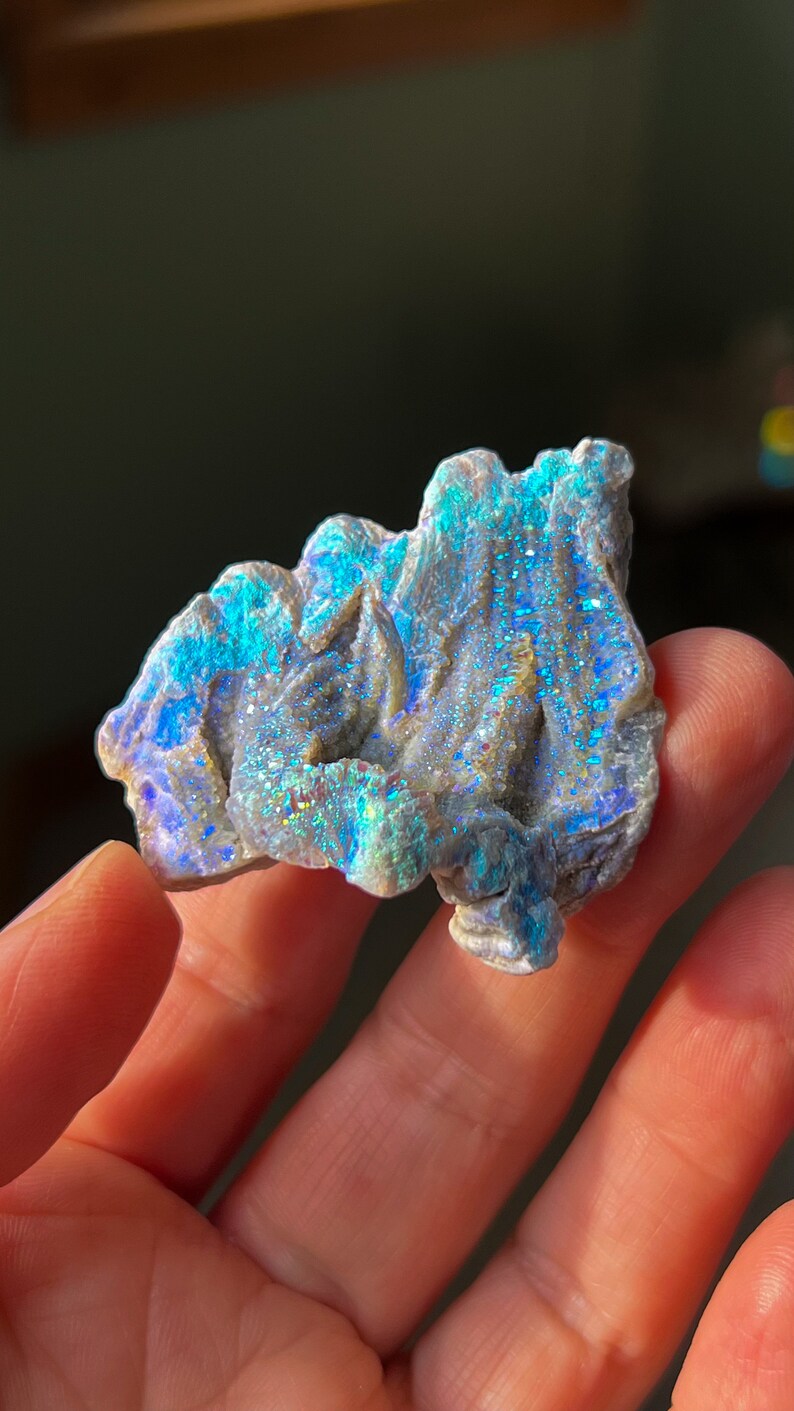 Angel Aura Galaxy Chalcedony