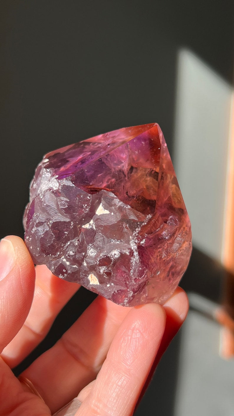 Ametrine Crystal Generator, 161g Bolivia