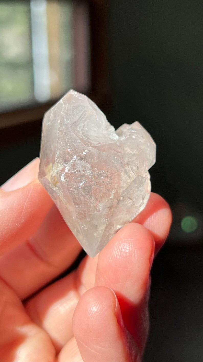 Smoky Elestial Quartz Crystal, 29g Brazil