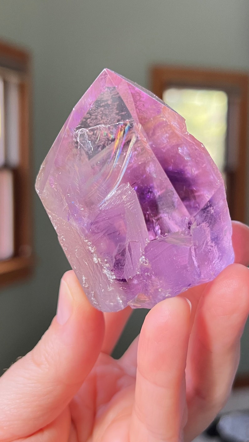 Ametrine Crystal Generator, 166g Bolivia