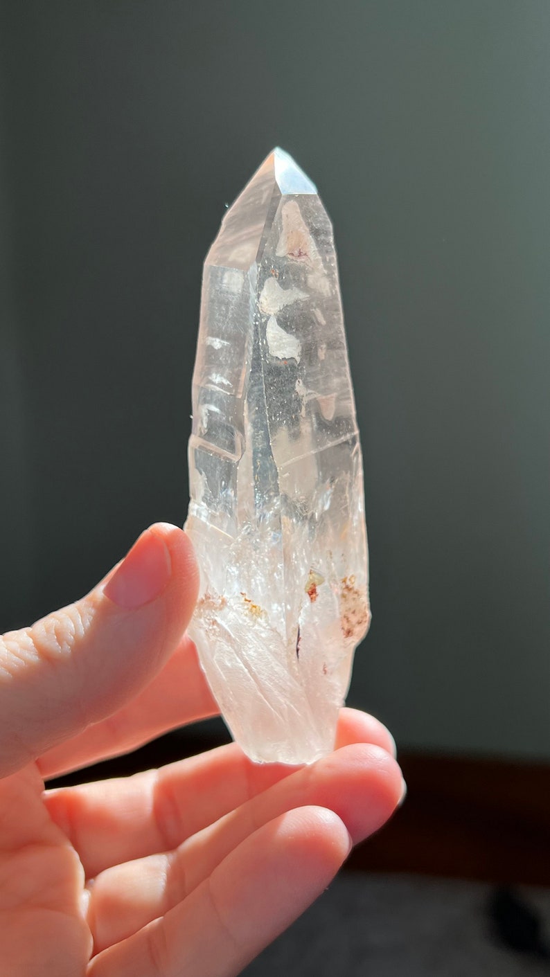 Prismatic Lemurian Time-link Quartz, 103g Brazil