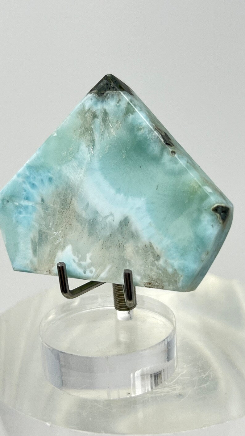 Larimar Freeform Polish, 21g Dominican Republic