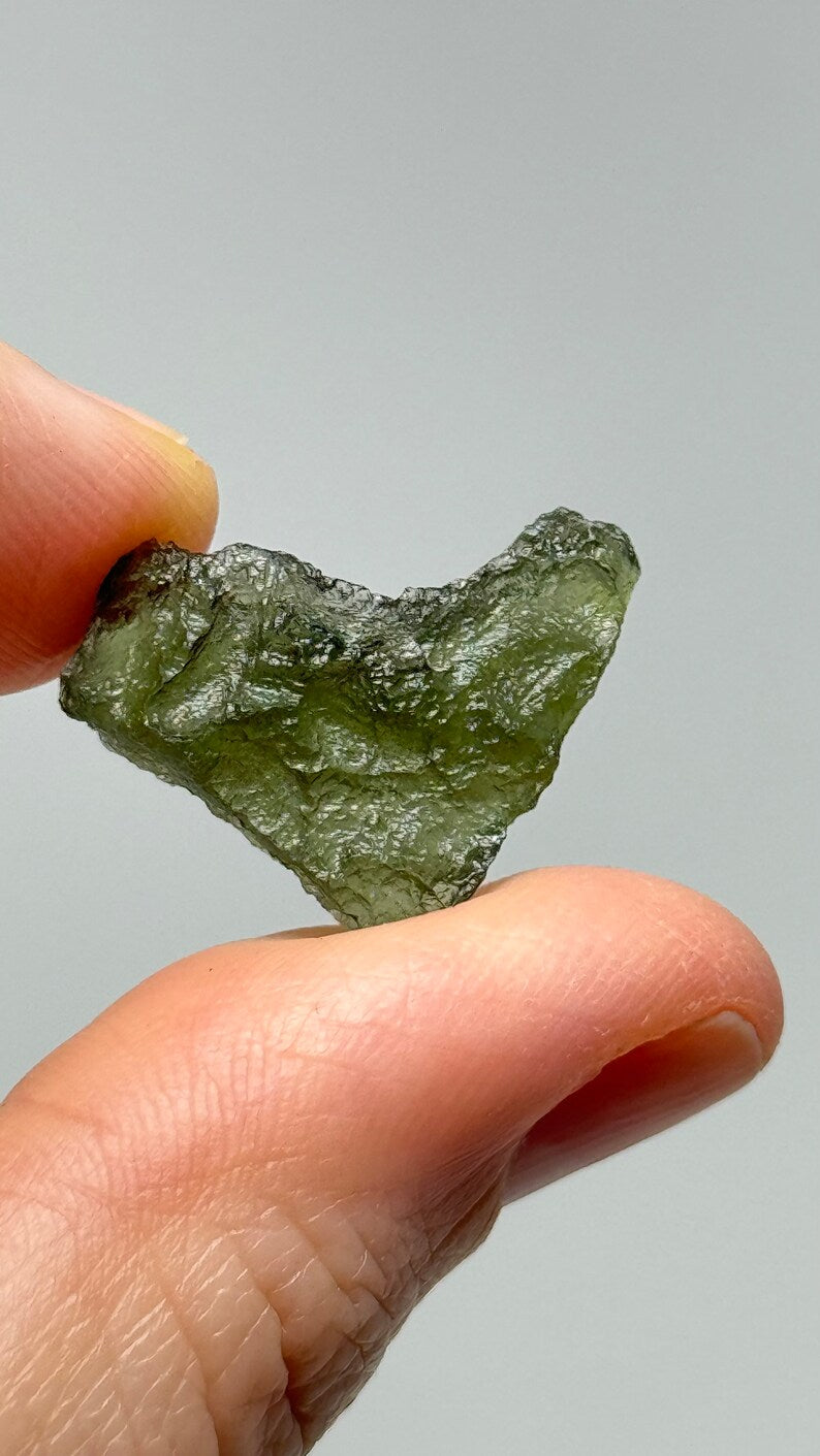 High Grade Moldavite, 2.06g Czech Republic