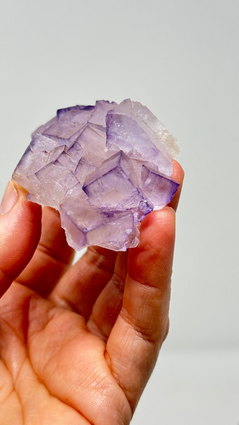 Fluorite Crystal, 101g Tauorirt Mine, Morocco