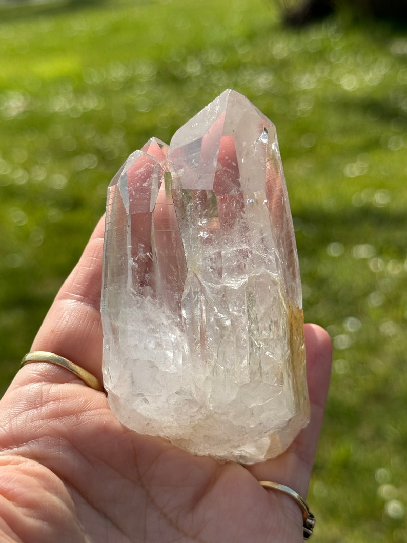 Triple Lemurian Quartz, 192g Arkansas, USA